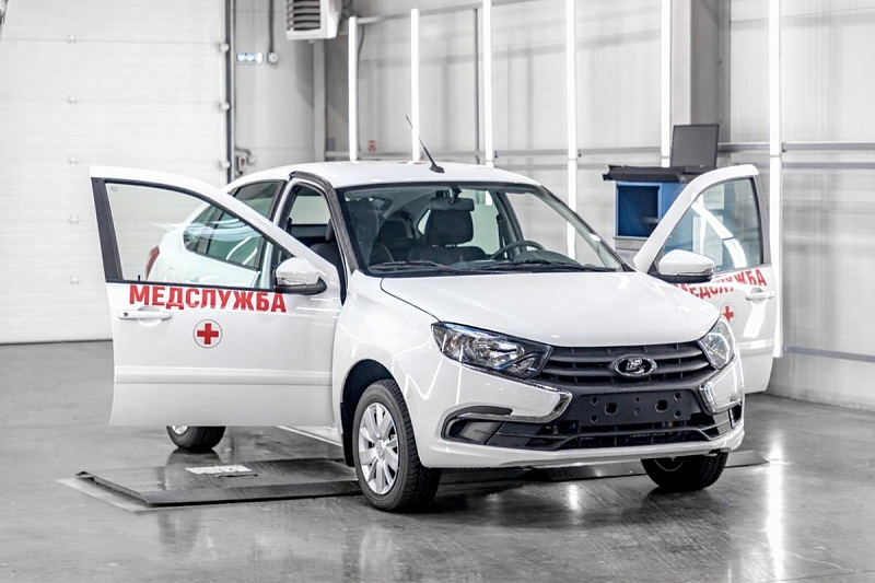 Автомобиль медицинской службы на базе Lada Granta фото 1